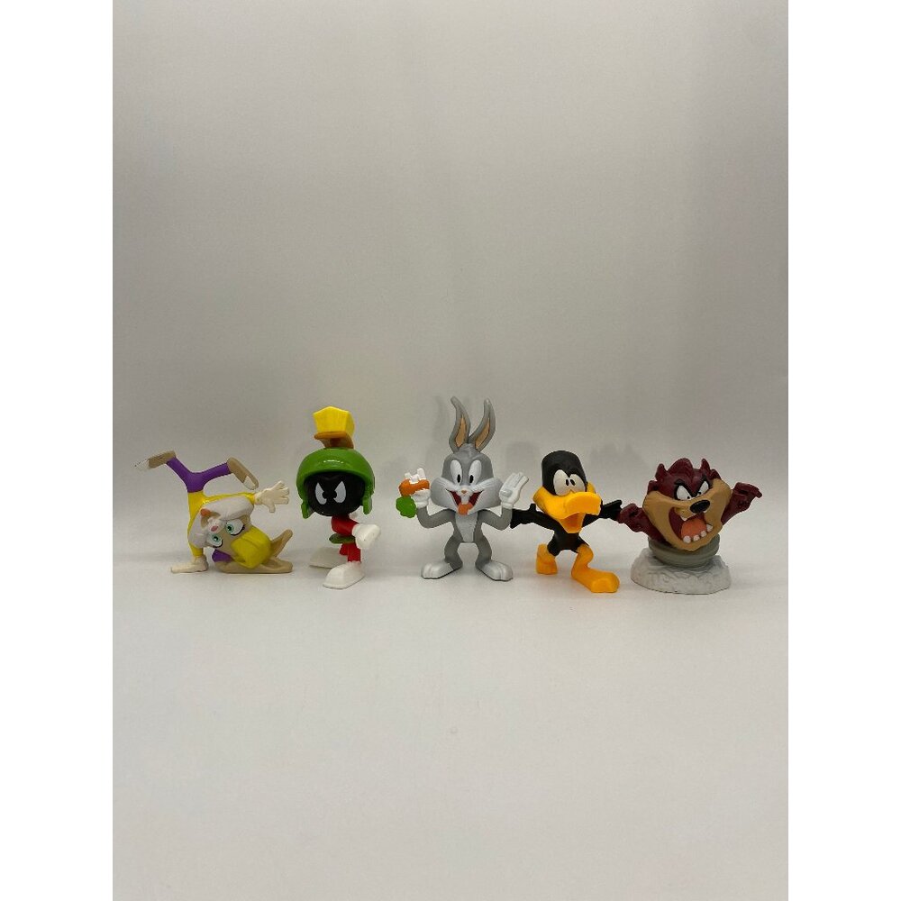 McDonald's Looney Tunes Happy Meal Toys: Bugs Bunny, Taz, Daffy Duck